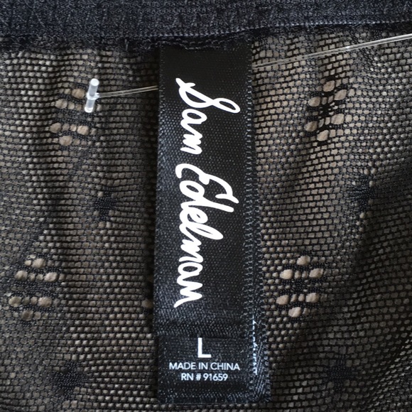 <SALE! NEW Sam Edelman Sexy Black Lace Underwear - Picture 7 of 12